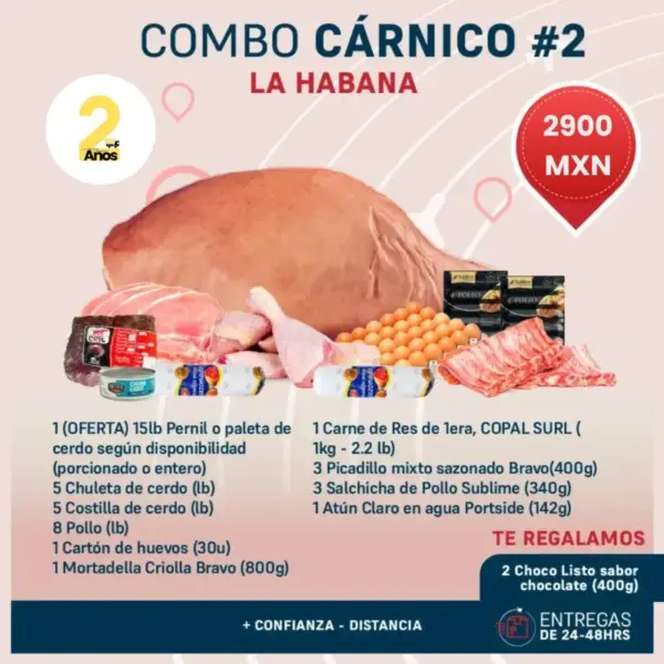 Combo Cárnico #2 Combo Cárnico #2