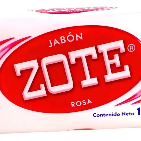 Jabón Zote En Barra Rosa 100 G Jabón Zote En Barra Rosa 100 G