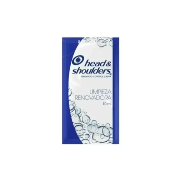 Shampoo Head&shoulders Limpieza Renovadora Sobre 10ml Shampoo Head&shoulders Limpieza Renovadora Sobre 10ml
