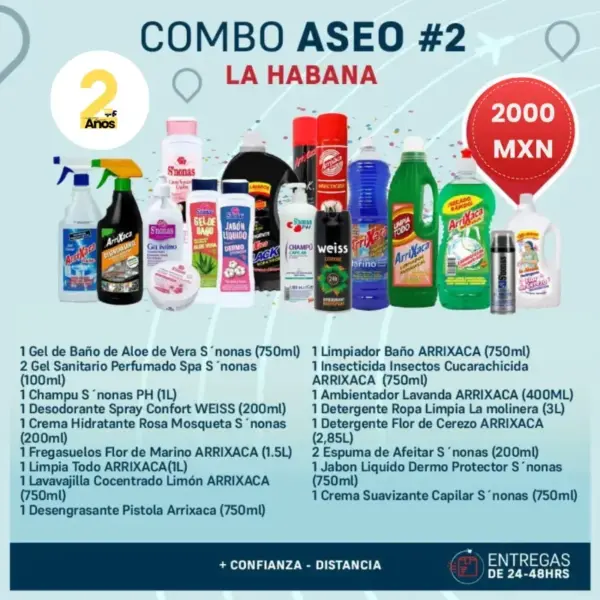 Combo Aseo #2 Combo Aseo #2