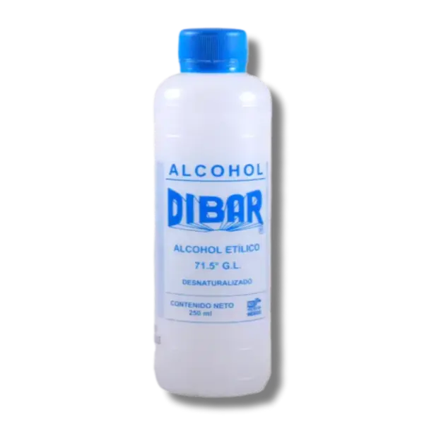 Alcohol Azul Dibar 250 ml Alcohol Azul Dibar 250 ml