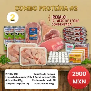 Combo Proteína #2 Combo Proteína #2