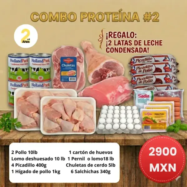 Combo Proteína #2 Combo Proteína #2