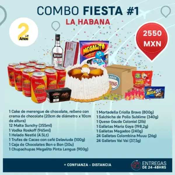 Combo Fiesta #1 Combo Fiesta #1