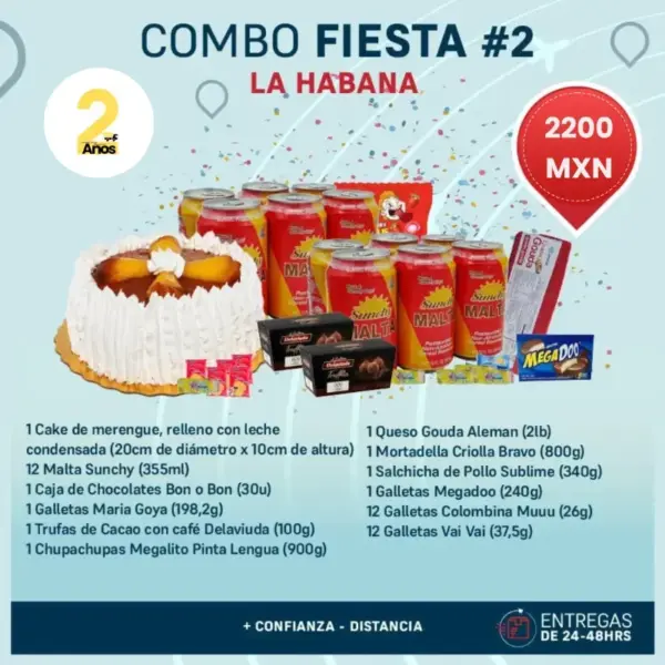 Combo Fiesta #2 Combo Fiesta #2
