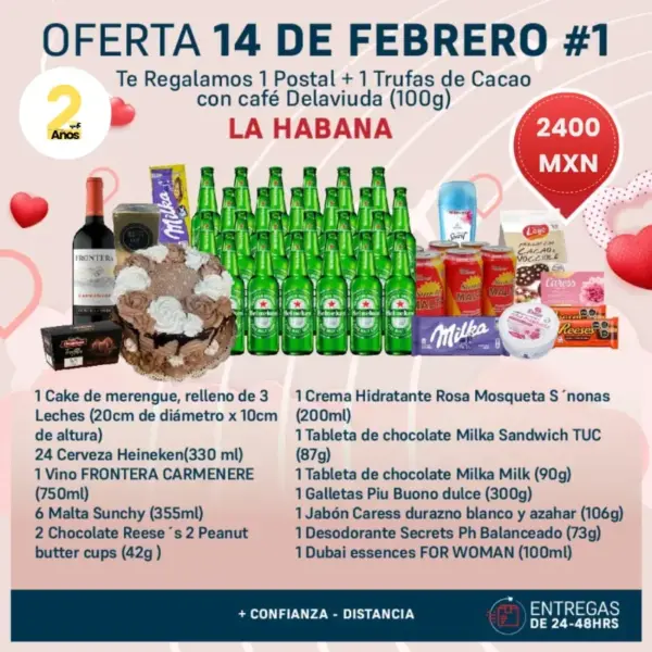 Oferta 14 de Febrero #1 Oferta 14 de Febrero #1