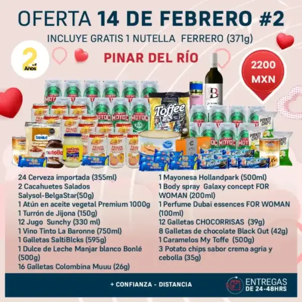 Oferta 14 de Febrero #2 Oferta 14 de Febrero #2