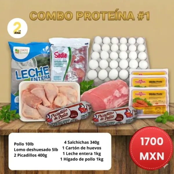 Combo Proteína #1 Combo Proteína #1