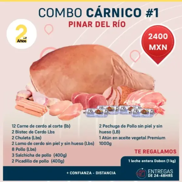 Combo Cárnico #1 Combo Cárnico #1