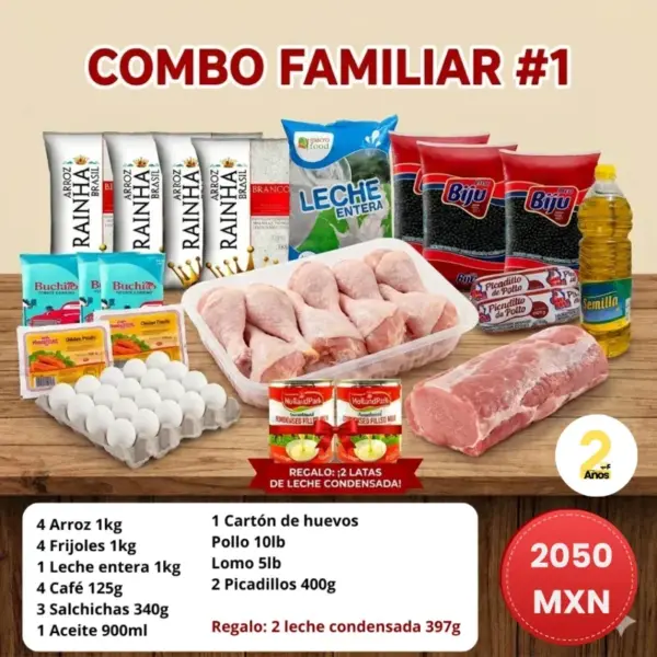 Combo Familiar #1 Combo Familiar #1