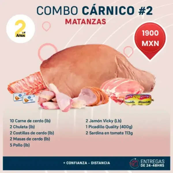 Combo Cárnico #2 Combo Cárnico #2