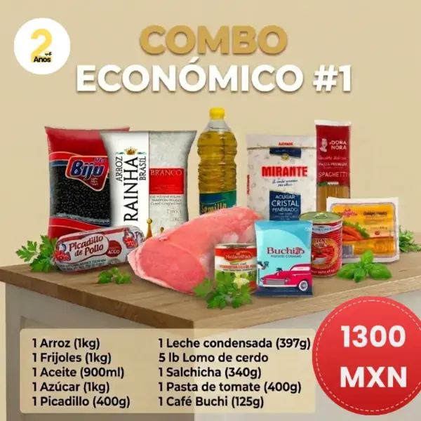 Combo Económico #1 Combo Económico #1