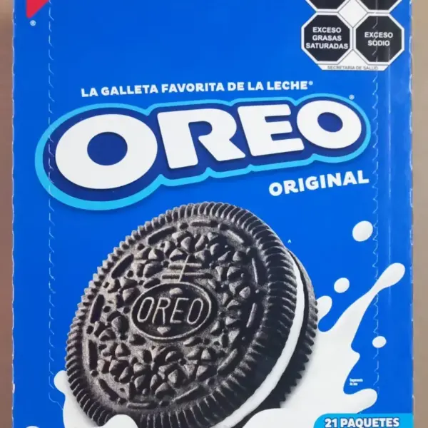 Caja de Galletas Oreo ( 21 paquetes de 10 galletas ) Caja de Galletas Oreo ( 21 paquetes de 10 galletas )