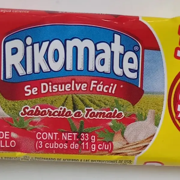 Rikomate (3 cubos c/pqte) Rikomate (3 cubos c/pqte)