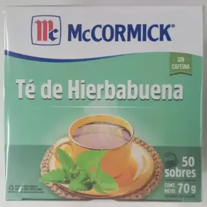 Té de Yerbabuena caja de 50 sobres Té de Yerbabuena caja de 50 sobres