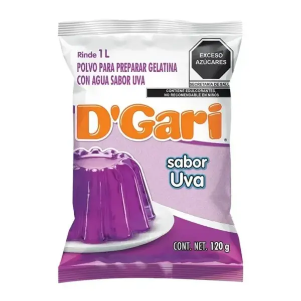 Gelatina D Gari Uva Gelatina D Gari Uva