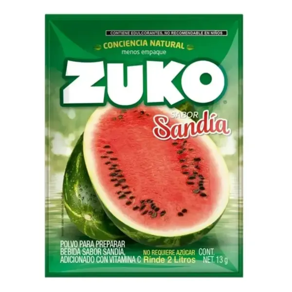 Refresco Zuko Sandía Refresco Zuko Sandía